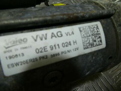 AUDI Q3 2.0 CR TDI Anlasser 02E911024H VW SEAT SKODA gebraucht - Original