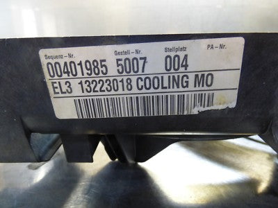 Opel Insignis 2.0 CDTI Kühlerlüfter Lüfter GM 13223018