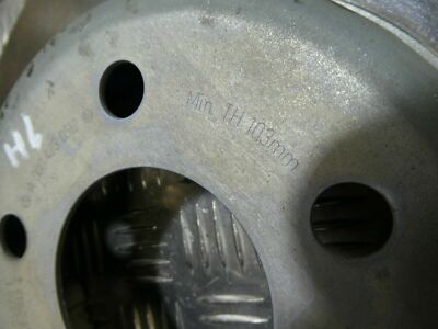 Original Mercedes-Benz Bremsscheiben Satz hinten C E Klasse 205 213 A0004230512