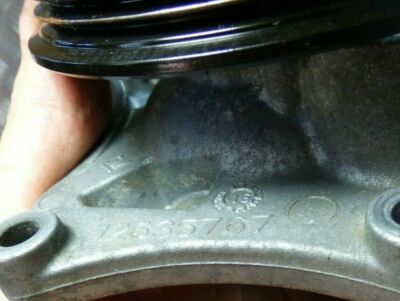 Opel Astra K 1.4 TURBO 150PS B14XFT LE2 Wasserpumpe GM ORIGINAL gebraucht - - 12635767