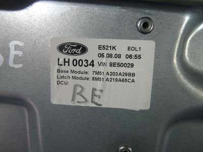 Ford Focus Style Bj.:2008 mechanisch vorne links 3M51-A203A29BB ORIGINAL gebraucht - Fensterheber