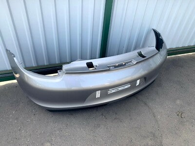 Porsche Boxster 981 Stoßstange mit Diffusor hinten M7Z GT Silber ORIGINAL gebraucht - 98150541100