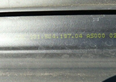 Porsche Boxster 981 Dichtung verdeck Gasket ORIGINAL gebraucht - 98150419704