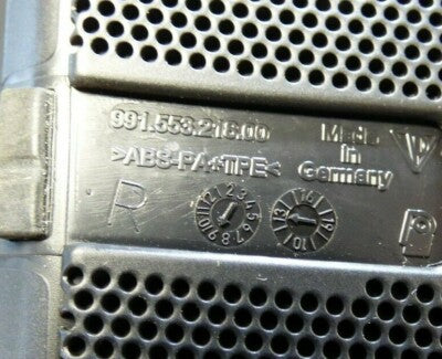 Porsche Boxster Cayman 981 991 Mittelkonsole Seitenverkleidung rechts schwarz
