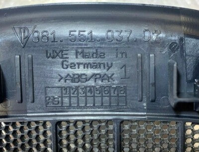 Porsche Boxster 981 Lautsprecher Abdekung  hinter dem Sitz 98155103702