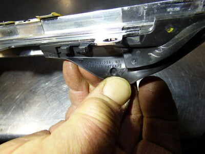 Porsche Panamera 970 Dichtung mit Chrome Zierleiste Tür hinten links 97053655601