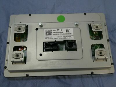 Opel Astra K 2017 Nav Navigation Display Screen Monitor GM ORIGINAL gebraucht - 42342511