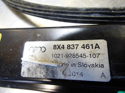 Audi A1 8X Fensterheber Vorne Links 8X4837461A Front Left Window Regulator