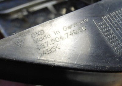 Porsche Boxster 987 Luftführung Lufteinlass Rahmen links ORIGINAL gebraucht - 98750474901