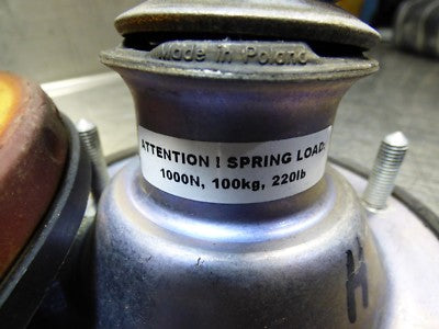 Porsche 981 Federlager Stützlager Domlager Zentrierring Stoßdämpfer Hinterachse