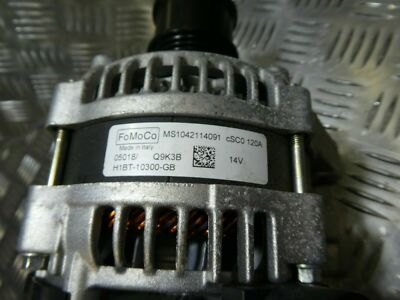 FORD FIESTA 1.0 Mk7 2018 Lichtmaschine 120A NEUWERTIG H1BT-10300-GB