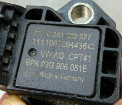Porsche PANAMERA 970 3.0 TDI Drucksensor MAP Sensor 03G906051E ORIGINAL gebraucht - 0281002977