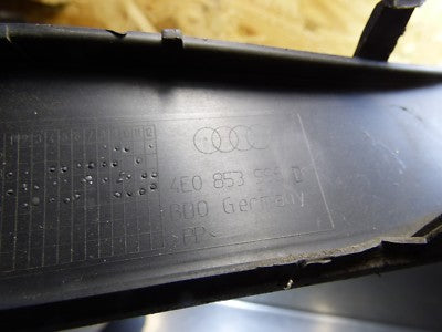 AUDI A8 4E Facelift Einstiegsleiste Leiste hinten rechts 4E0853996D