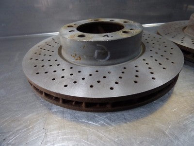 Original Porsche Boxster 987 3.2 S 2005 gebraucht - 2012 1 paar vorne Bremsscheiben