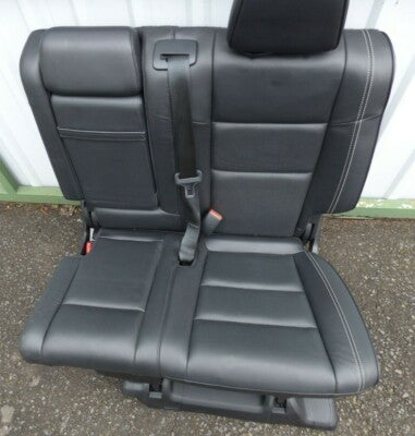 Jeep Grand Cherokee Overland WK2 Leder Sitze Hinten Links schwarz TOP ZUSTAND