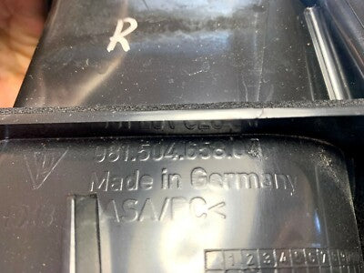 Porsche Boxster Cayman  981 Luftkanal Lufteinlass Luftführung rechts 98150465803