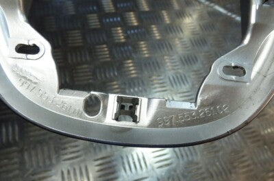 Porsche Boxster Cayman 987 997 911 Schaltkuslisse Blende silber ORIGINAL gebraucht - 99755326101