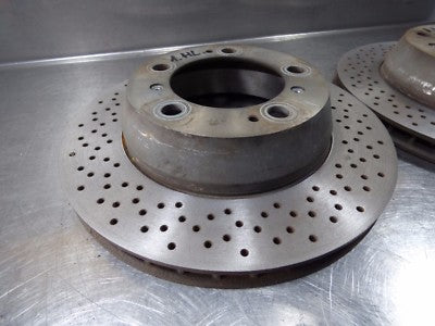 Original Porsche Boxster 987 3.2 S 2005 gebraucht - 2012 1 paar hinten Bremsscheiben