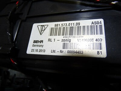 Porsche Boxster Cayman 981 Climate A/C Heater Climate Box ONLY FOR RHD