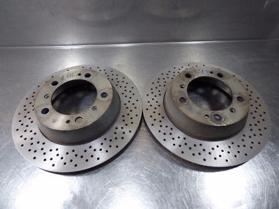 Original Porsche Boxster 987 3.2 S 2005 gebraucht - 2012 1 paar hinten Bremsscheiben
