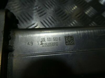 AUDI Q3 2.0 CR TDI Abgaskuehler 03L131512C Skoda Seat VW gebraucht - Original