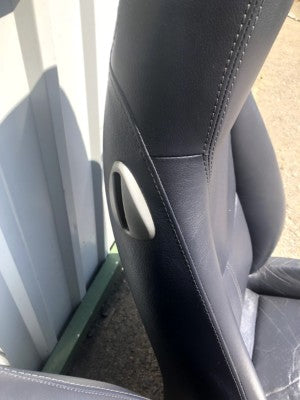 Porsche Boxster Cayman 987 997 Leder Sitze Beifahrersitz Schwarz ORIGINAL gebraucht - Fahrersitz