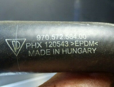 Porsche Panamera 970 Wasserschlauch Kühlerschlauch 970.572.584.00 ORIGINAL gebraucht - 97057258400