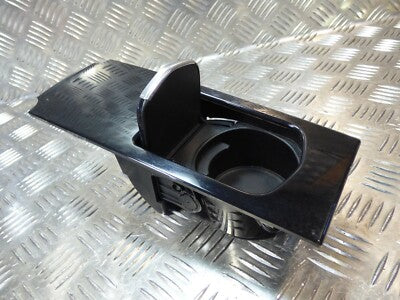 Porsche Panamera 970 Cupholder Getränkehalter hinten Tiefschwarz 97055348100