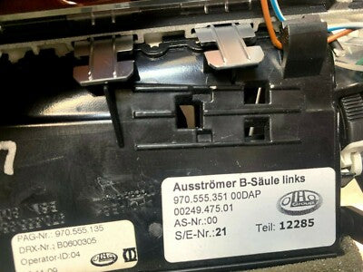 Porsche Panamera 970 Luftdüse B Säule links 97055535100 DAP