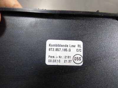 AUDI A5 8T DISPLAY SCREEN SURROUND TRIM 8T2857185G OEM RHD ORIGINAL gebraucht - DASHBOARD