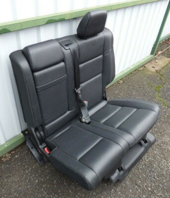 Jeep Grand Cherokee Overland WK2 Leder Sitze Hinten Links schwarz TOP ZUSTAND