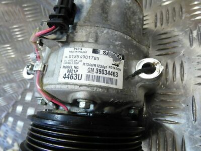 Opel Astra K 1.4 TURBO 150PS Klimakompressor SANDEN GM ORIGINAL gebraucht - - 39034463