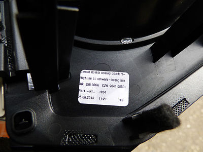 VW Passat 3G B8 Blende Tacko Kombiinstrument 3G1858366A hochglanz schwarz