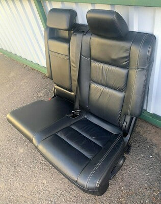 Jeep Grand Cherokee IV WK2 2015 Leder Sitze Hinten Links in schwarz TOP ZUSTAND