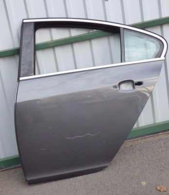 OPEL Tür Hinten Links tür Z177 Karbon grau metalik ohne delle ORIGINAL gebraucht - INSIGNIA