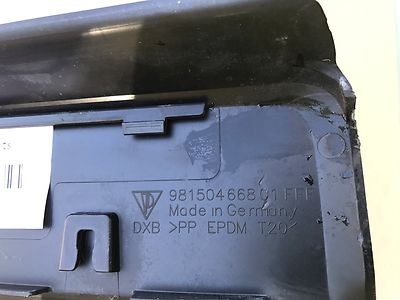 Porsche Boxster 981 Einstiegsleiste Abdeckung Leiste Türeinstieg R ORIGINAL gebraucht - 98150466801