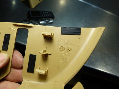 Porsche PANAMERA 970 Hinten Links Sicherheitsgurt Riegel Abdeckung 97055571100