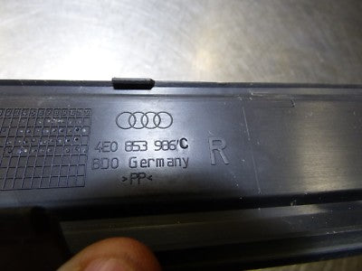 AUDI A8 4E Einstiegsleiste Leiste vorne rechts 4E0853986C ORIGINAL gebraucht - Facelift