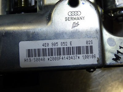 AUDI A8 4E Elektrische Lenksäule 4E0419512D 4E0905852E VW ORIGINAL gebraucht - Facelift