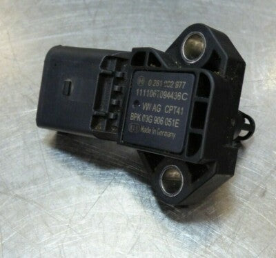 Porsche PANAMERA 970 3.0 TDI Drucksensor MAP Sensor 03G906051E ORIGINAL gebraucht - 0281002977