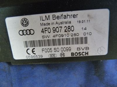 Audi A6 4F AVANT BJ: 2011 Steuergerät ILM 4F0907280 / 4F0 907 280 ORIGINAL gebraucht - Beifahrer