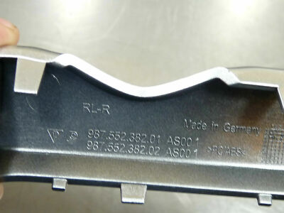 Porsche Boxster Cayman 987 DASHBOARD MOULDING IN SILVER 987.552.382.01