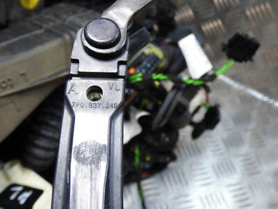 Porsche Cayenne II 92A Türbremse Türfangband vorne links = rechts ORIGINAL gebraucht - 7P0837249