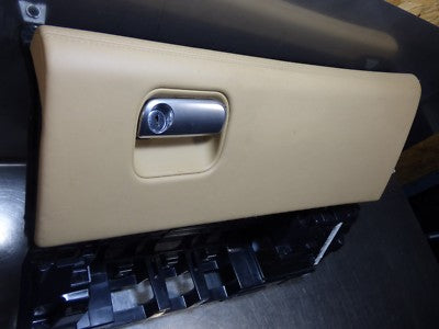 Porsche PANAMERA 970 Handschuhfach Handschuhkasten Leder Beige 97055220409