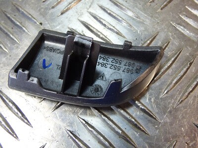Porsche Boxster Cayman 987 DASH MOULD IN SILVER 987.552.384.01 ORIGINAL gebraucht - 987.552.384.02