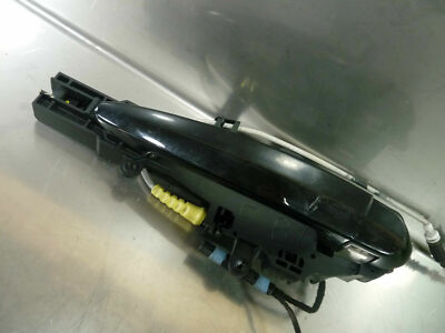 BMW 1 SERIES E87 SIDE FRONT DOOR HANDLE & BRACKET IN BLACK Left ORIGINAL gebraucht - PASSENGERS