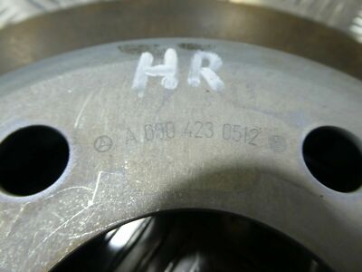 Original Mercedes-Benz Bremsscheiben Satz hinten C E Klasse 205 213 A0004230512
