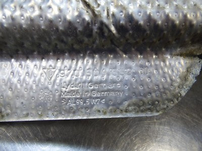Porsche PANAMERA 970 ORIG Hitzeschutz Hitzeschutzblech Abschirmblech 97050455300