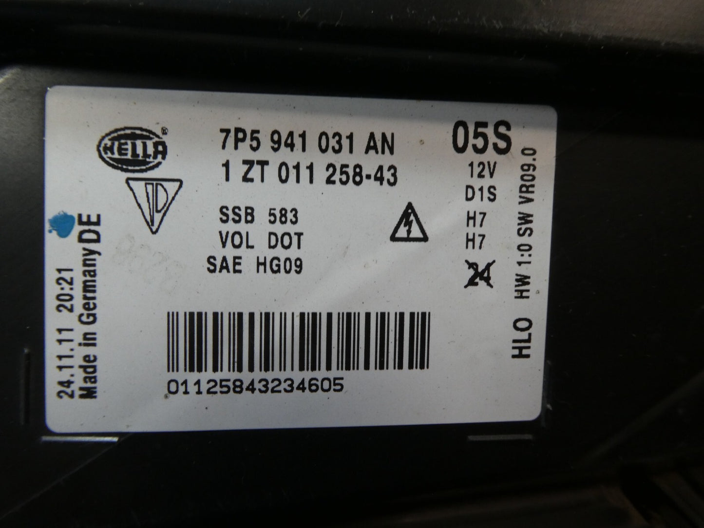 Porsche Cayenne 92A Frontscheinwerfer Xenon Links Scheinwerfer ORIGINAL gebraucht - 7P5941031AN