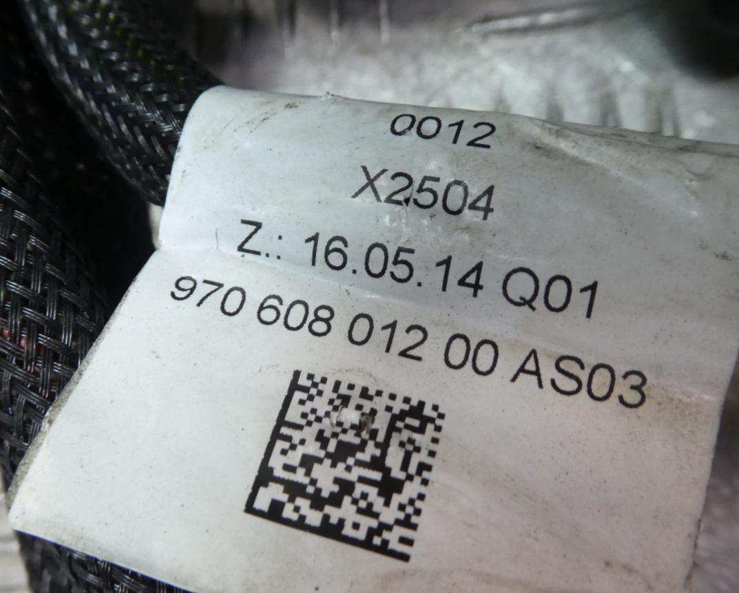 Porsche Panamera 3.0 E-Hybrid Motor Kabelbaum Engine Cable Harness ORIGINAL gebraucht - 97060801200